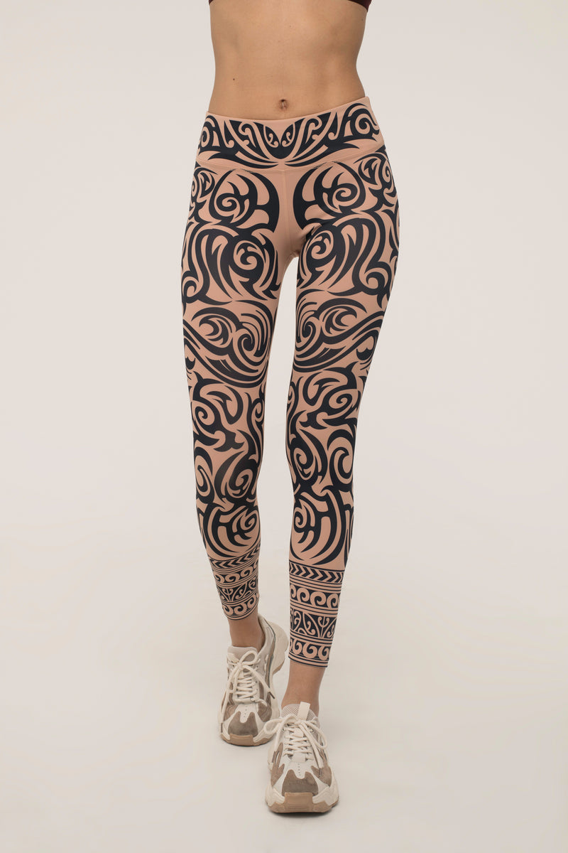 Totemic Tattoo Leggings